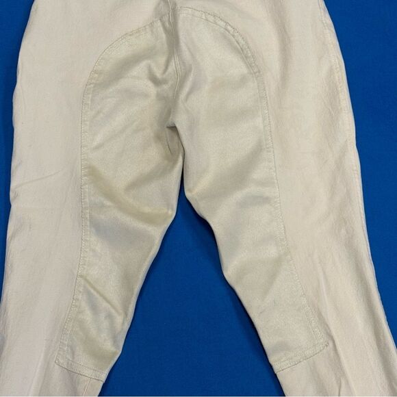 Thomas Cook Equestrian Women's white asparagus Full Seat Riding Pants 30 or 9/10 - Picture 8 of 12